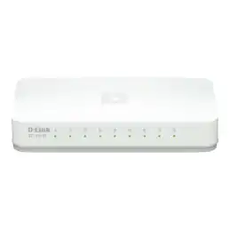 dlinkgo 8-Port Fast Ethernet Easy Desktop Switch - Commutateur - 8 x 10 - 100 - de bureau (GO-SW-8E)_1